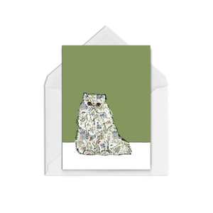 Everyday Cards Blank Inside: Persian Cat