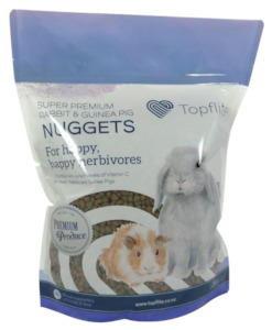 Super Premium Rabbit & Guinea Pig Nuggets 1kg » The Parrot Place