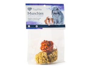Topflite Apple & Carrot Munchies » The Parrot Place