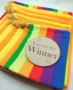 Products: Rainbow Reusable Pass The Parcel - The Party Godmother