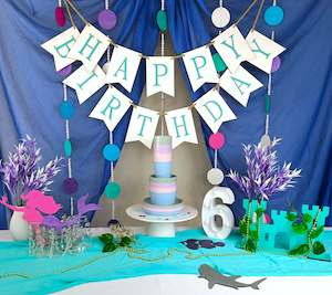 Products: The Mermaid Sea Party Hire Box - The Party Godmother