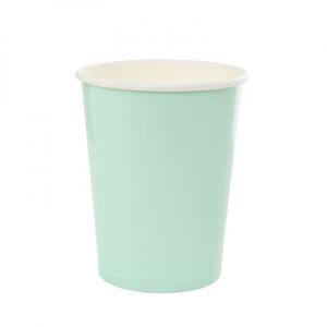 Cups: Pastel Mint Green Cups 20pk