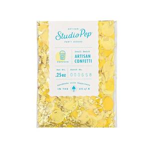 Popcorn Yellow Confetti