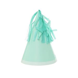 Ice Cream: Pastel Mint Green Party Hats 10pk