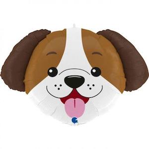 Farm: Jumbo Dog Head Foil Balloon