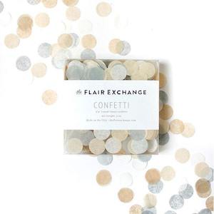 The Flair Exchange: Confetti | Natural