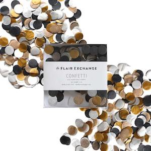 The Flair Exchange: Confetti | Tuxedo