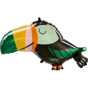 Tropical: Large Toucan Foil Balloon