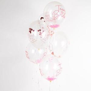 Confetti Balloons: Bridal Shower Confetti Balloons 6pk