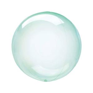Mermaid: Green Petite Crystal Clearz Balloons