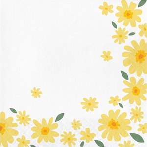 Bunny: Sweet Daisy Napkins 16pk