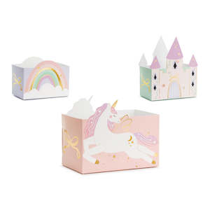 Unicorn: Castle & Unicorn Snack Boxes 6pk