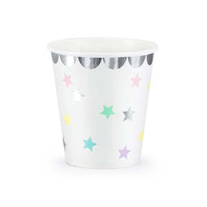 Unicorn Star Cups 6pk
