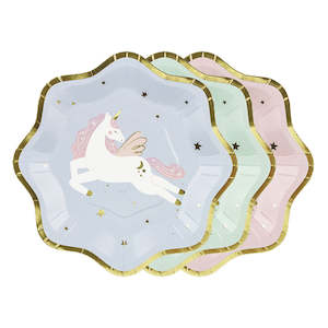 Unicorn Plates 6pk