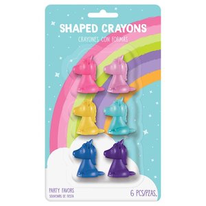 Unicorn Crayons 6pk
