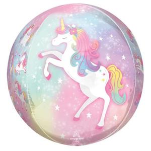 Enchanted Unicorn Orbz Balloon