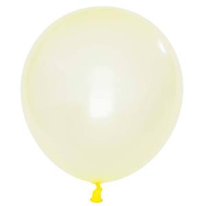 Sunshine: Crystal Pastel Yellow Balloons
