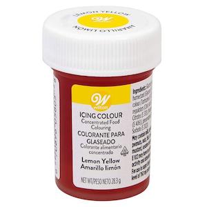 Sunshine: Wilton Lemon Yellow Icing Colour