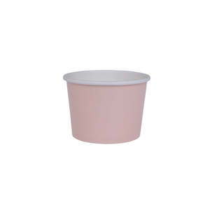 White Sand Paper Gelato Treat Cup 10pk