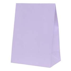 Pastel Lilac Paper Party Favour Bag 10pk