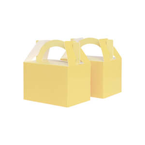 Pastel Yellow Little Lunch Box 10pk