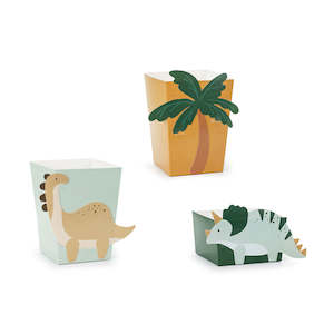 Treat Bags Boxes: Dinosaur Snack Boxes 6pk