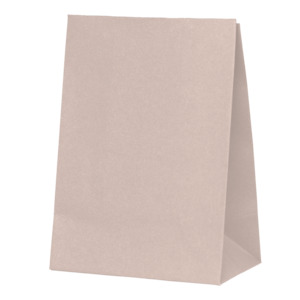 White Sand Paper Party Favour Bag 10pk