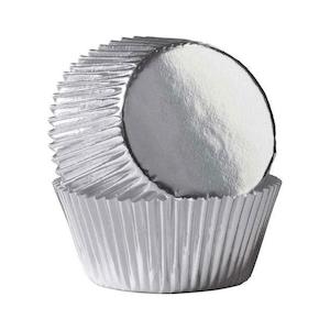 Wilton Silver Foil Cupcake Cases 24pk