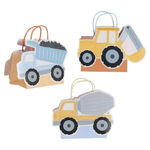 Construction: Construction Vehicle Party Bags 5pk