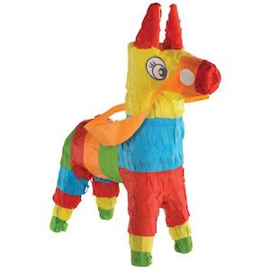 Cake Topper: Fiesta Mini Donkey Pinata Decoration