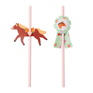 Horse Straws 6pk