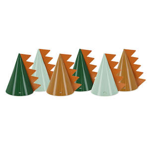 Dinosaur Mixed Party Hats 6pk