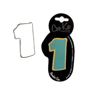 1st Birthday Decorations: Number 1 Cookie Cutter