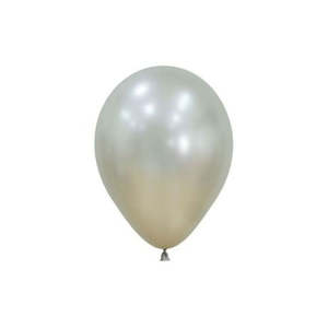 White: Mini Silk Cream Pearl Balloons