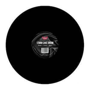 Black Round Cake Drum Board 30cm/12in