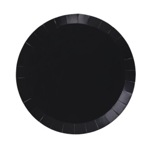 Black: Black Dinner Plates 20pk