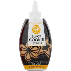 Black: Black Cookie Icing