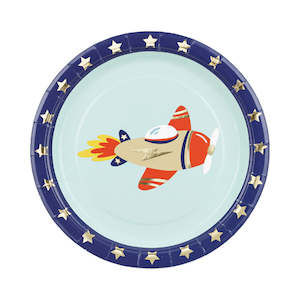 Plates: Airplane Plates 6pk