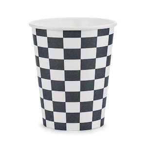 Cups: Checkered Flag Cups 6pk