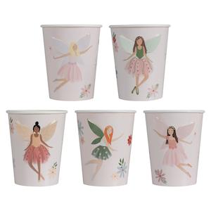 Cups: Fairy Cups with Pop Out Wings 8pk