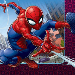Napkins: Spiderman Napkins 16pk