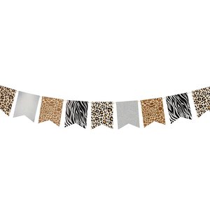 Garlands: Animal Print Bunting