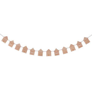 Garlands: Gingerbread House Garland