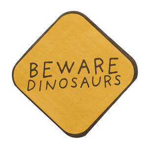 Party Dinosaur Beware Napkins 16pk