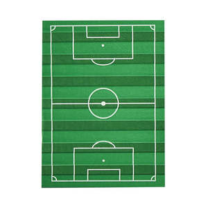 Football Pitch Napkins 16pk