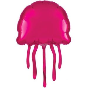Pink Jellyfish Foil Balloon