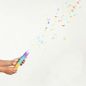 Rainbow: Rainbow Confetti Cannon