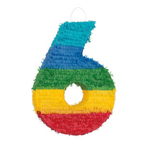 Rainbow: Rainbow Number 6 Pinata