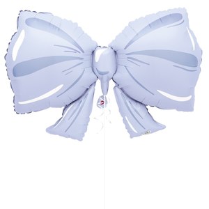 Jumbo Blue Bow Foil Balloon