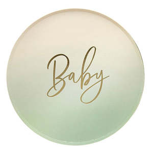 Sage Baby Plates 8pk